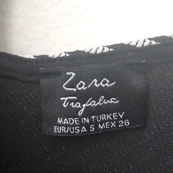 SOLD Zara Striped Skater fit flare mini dress - Picture 2 of 6